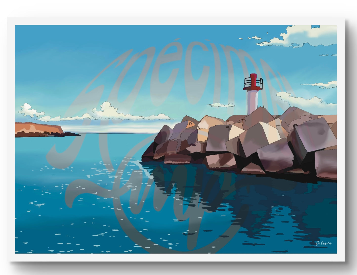 PHARE DE CARRO - Digital print