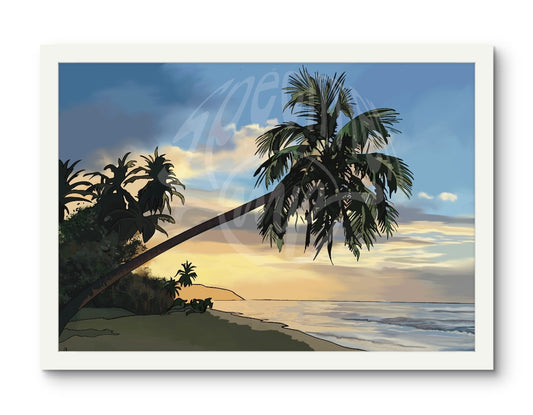 Playa Coson, Domincan Republic - Digital Print